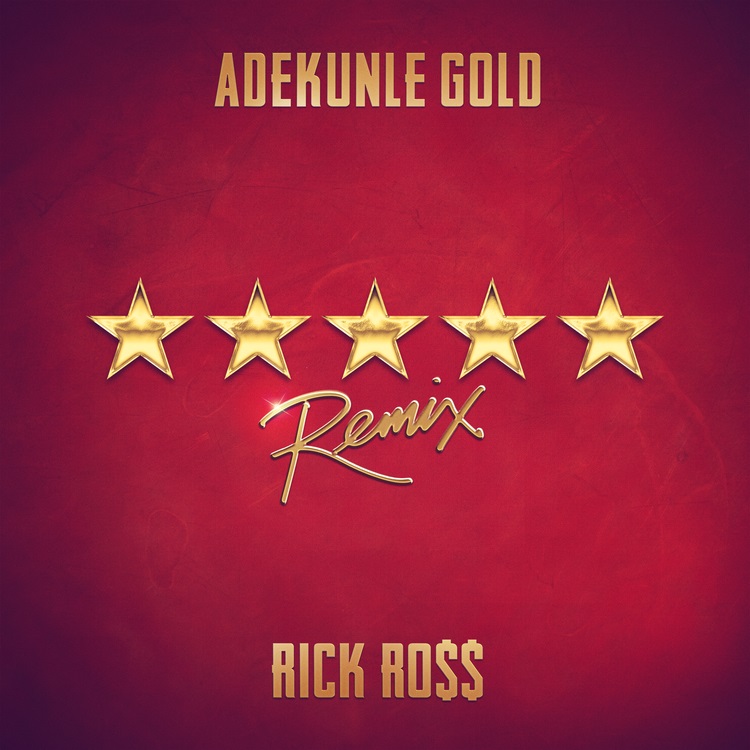 adekunle gold ft rick ross 5 Star cover art
