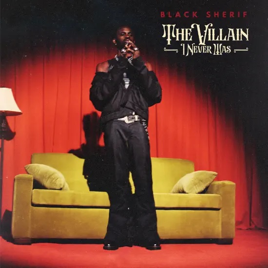 black sherif the villain i never was album cover art