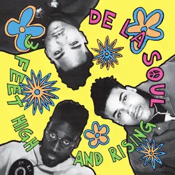 De La Soul 3 Feet High and Rising Album Cover Art
