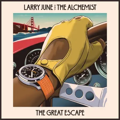 larry june & the alchemist the great escape album cover art