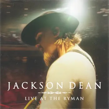 jackson dean live at the ryman ep cover art