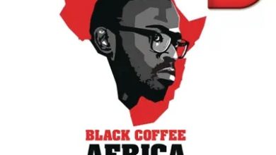 black coffee africa rising album cover art