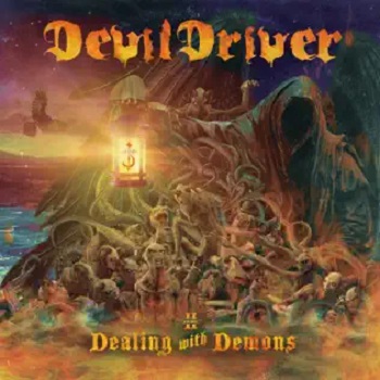 devildriver dealing with demons vol. 2 album cover art