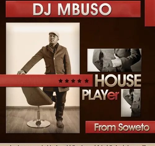dj mbuso house player album cover art