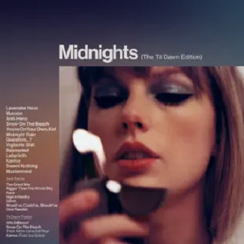 taylor swift midnights album cover art