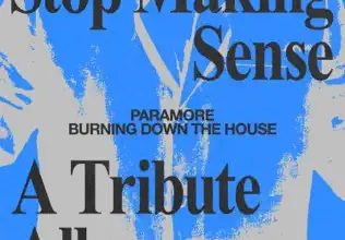 paramore burning down the house cover art